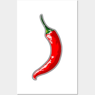 Chili Pepper Posters and Art